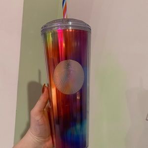 Starbucks tumbler rainbow